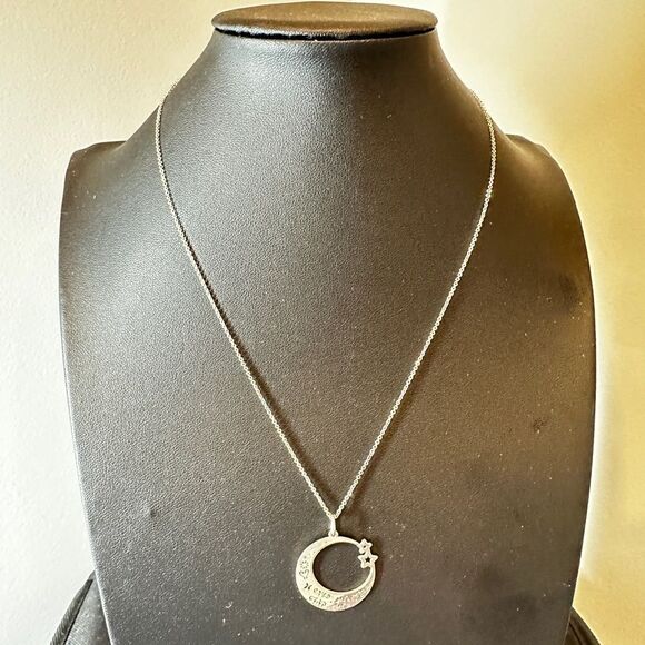 Tanya Moss Star and Moon Mexico 925 necklace! - Picture 10 of 12